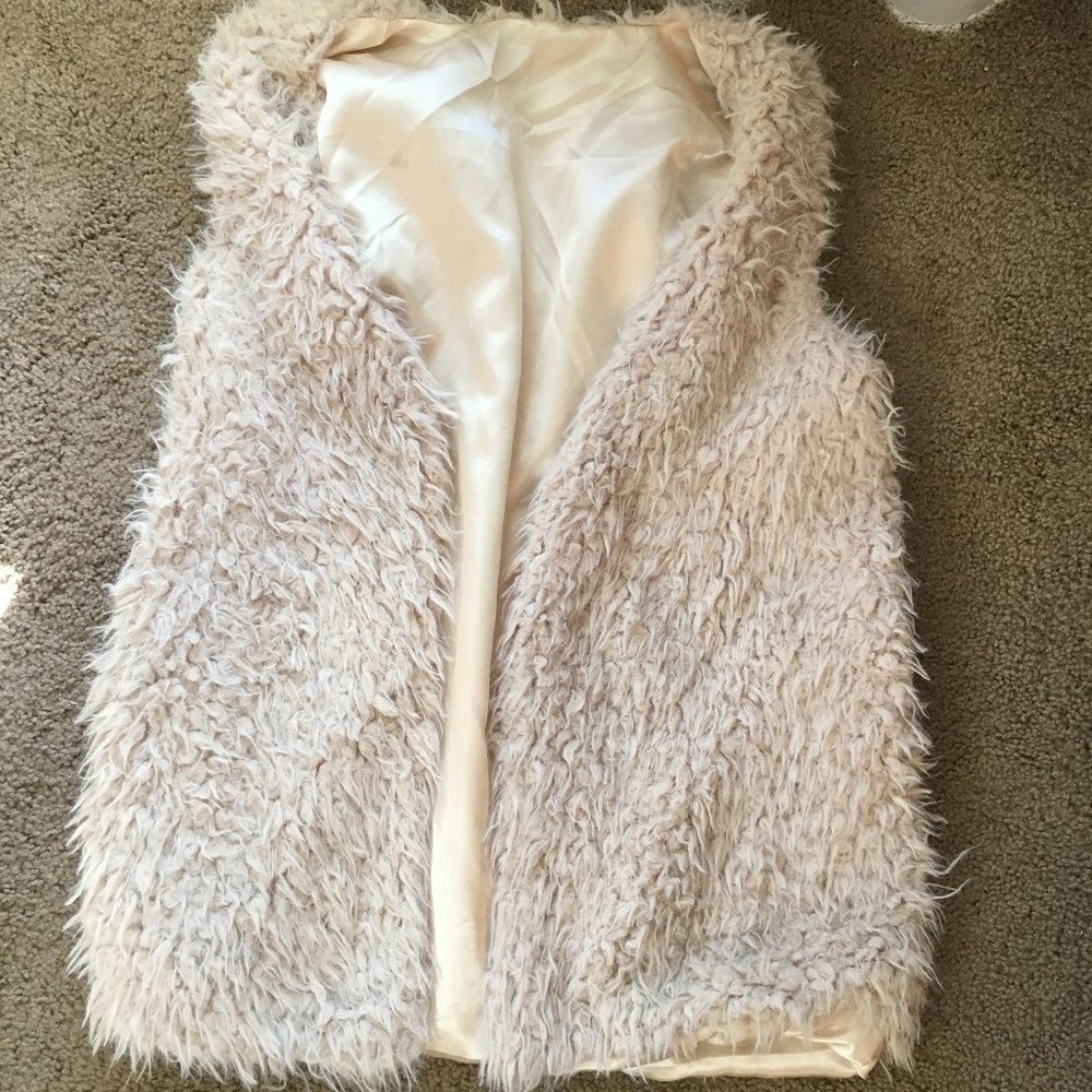 fuzzy vest